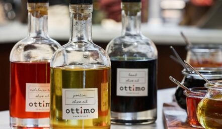 ottimo alcohol bottles.